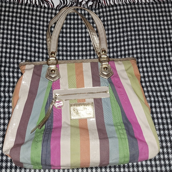 Coach Poppy Women's Tote Bag - Picture 1 of 16